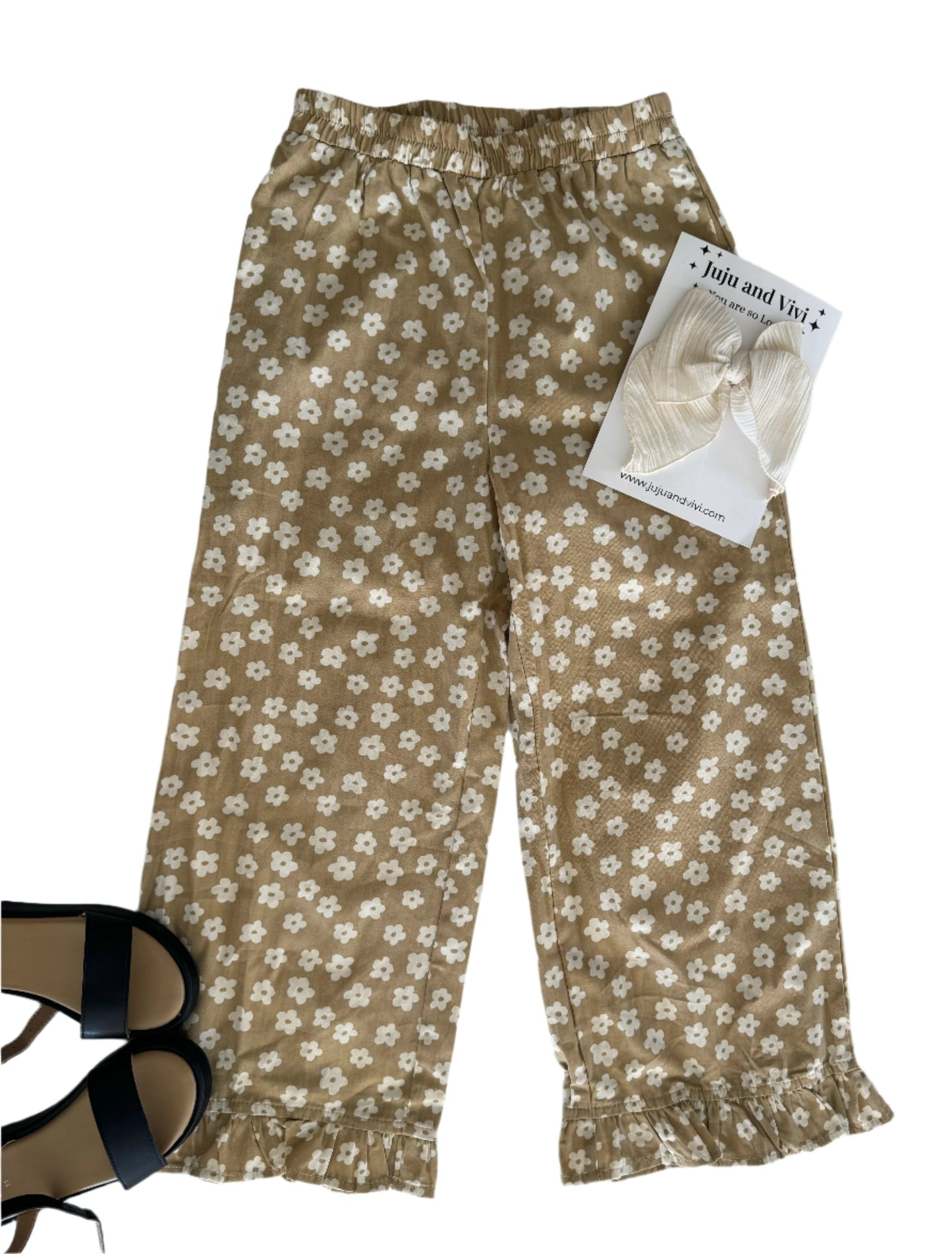 ruffle hem pants