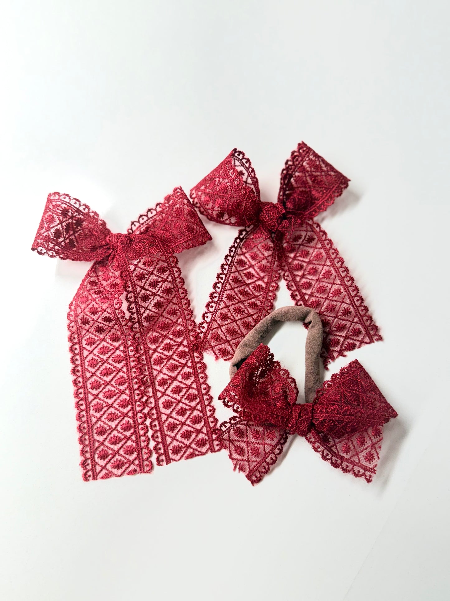 Cranberry Lace Luxe // School Girl