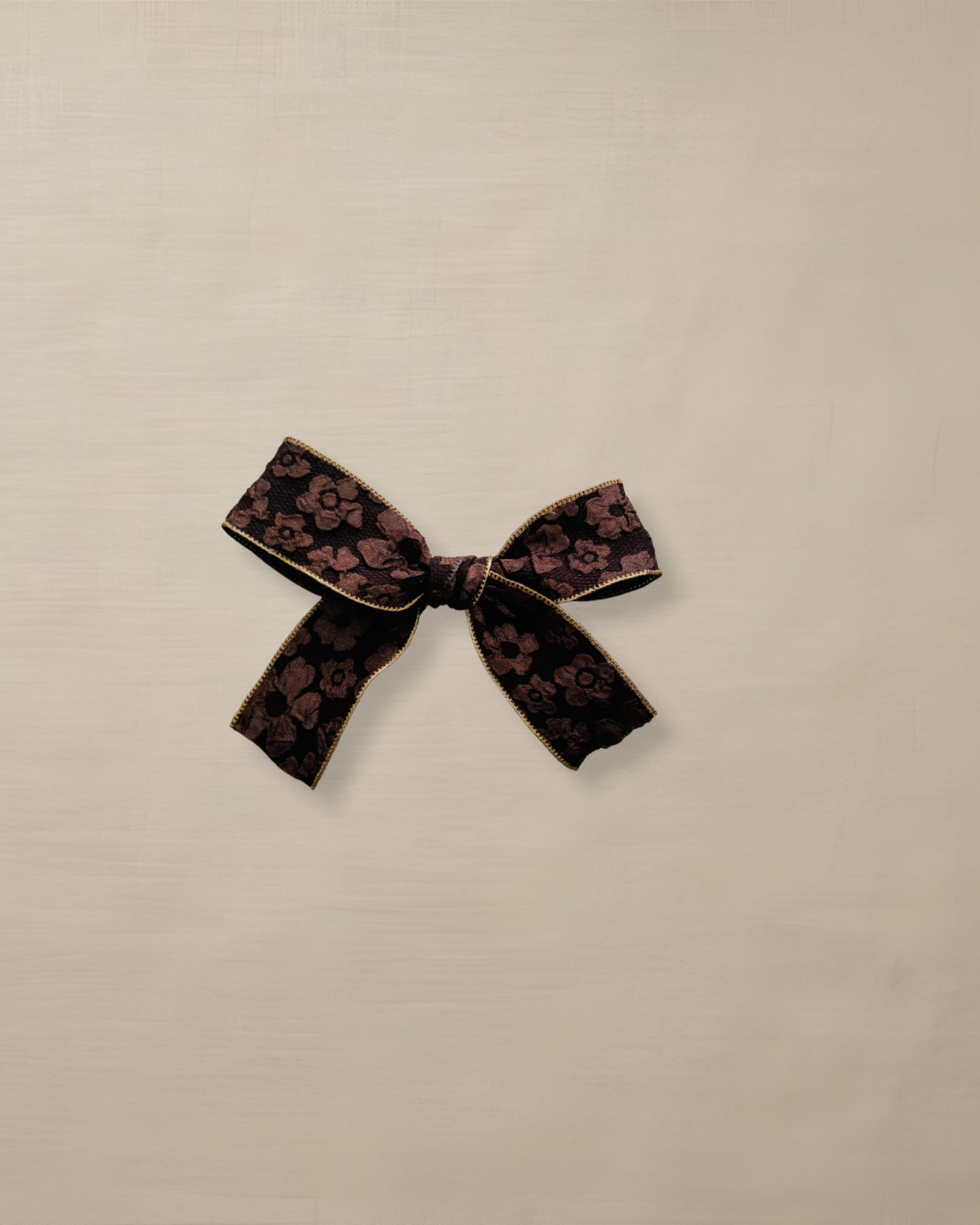 brown school girl bow 