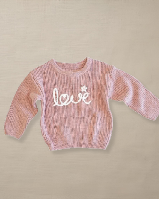 embroidered sweater