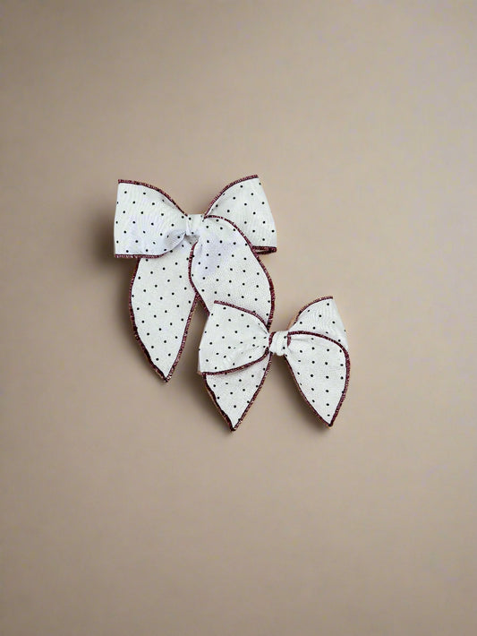 Fable bows, hairbows, handmade hair accessories 