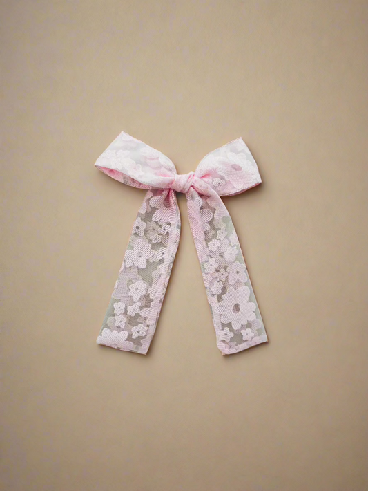 PINK LONG TAIL BOW 