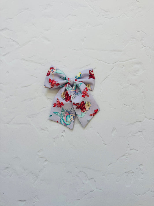 Little mermaid // sailor bow