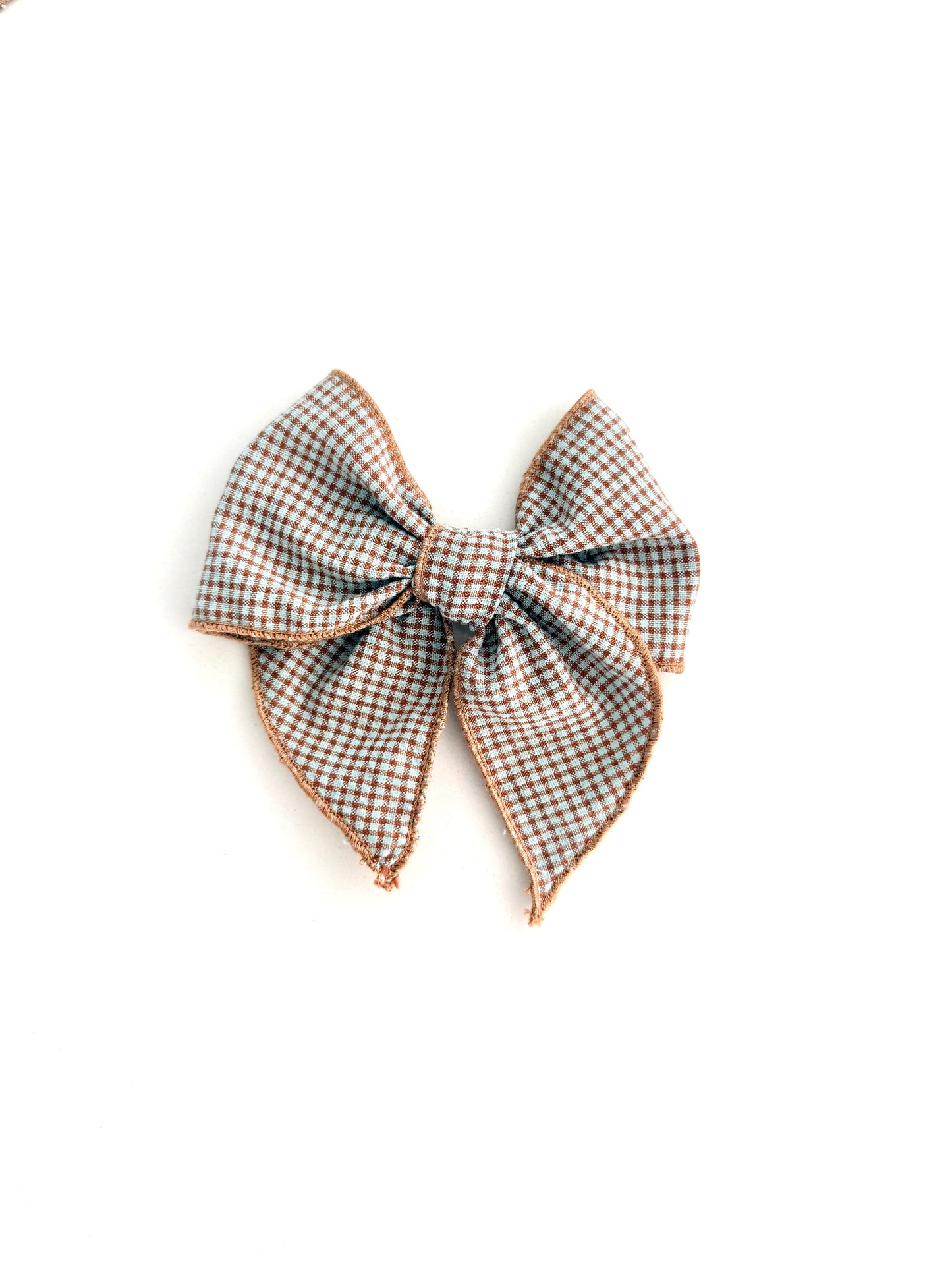 The Autumn Gingham // Fable Bow