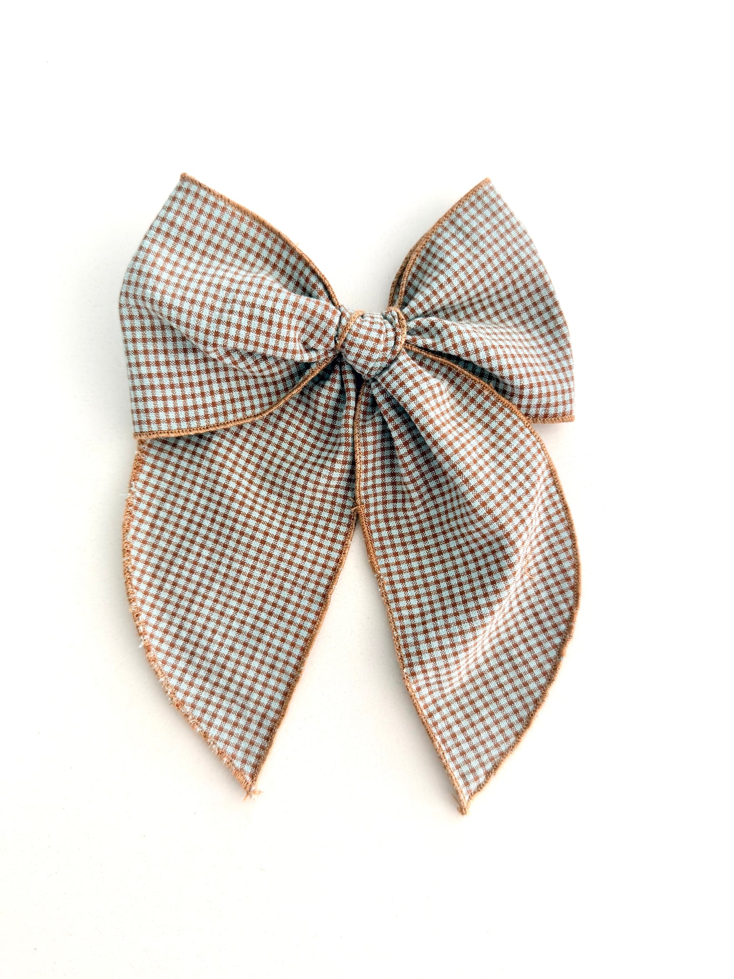 The Autumn Gingham // Fable Bow