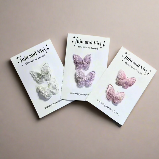 Butterfly clip set 