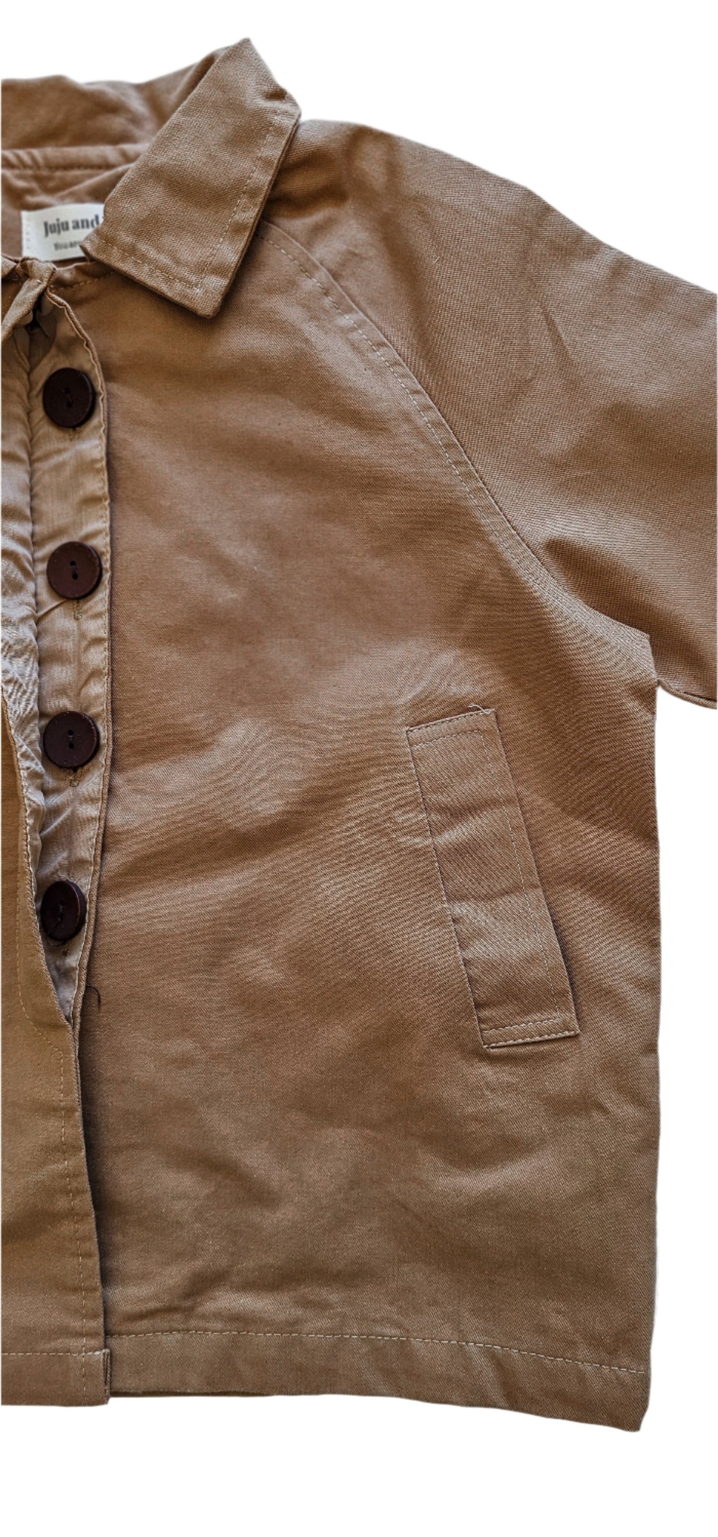 brown trench coat