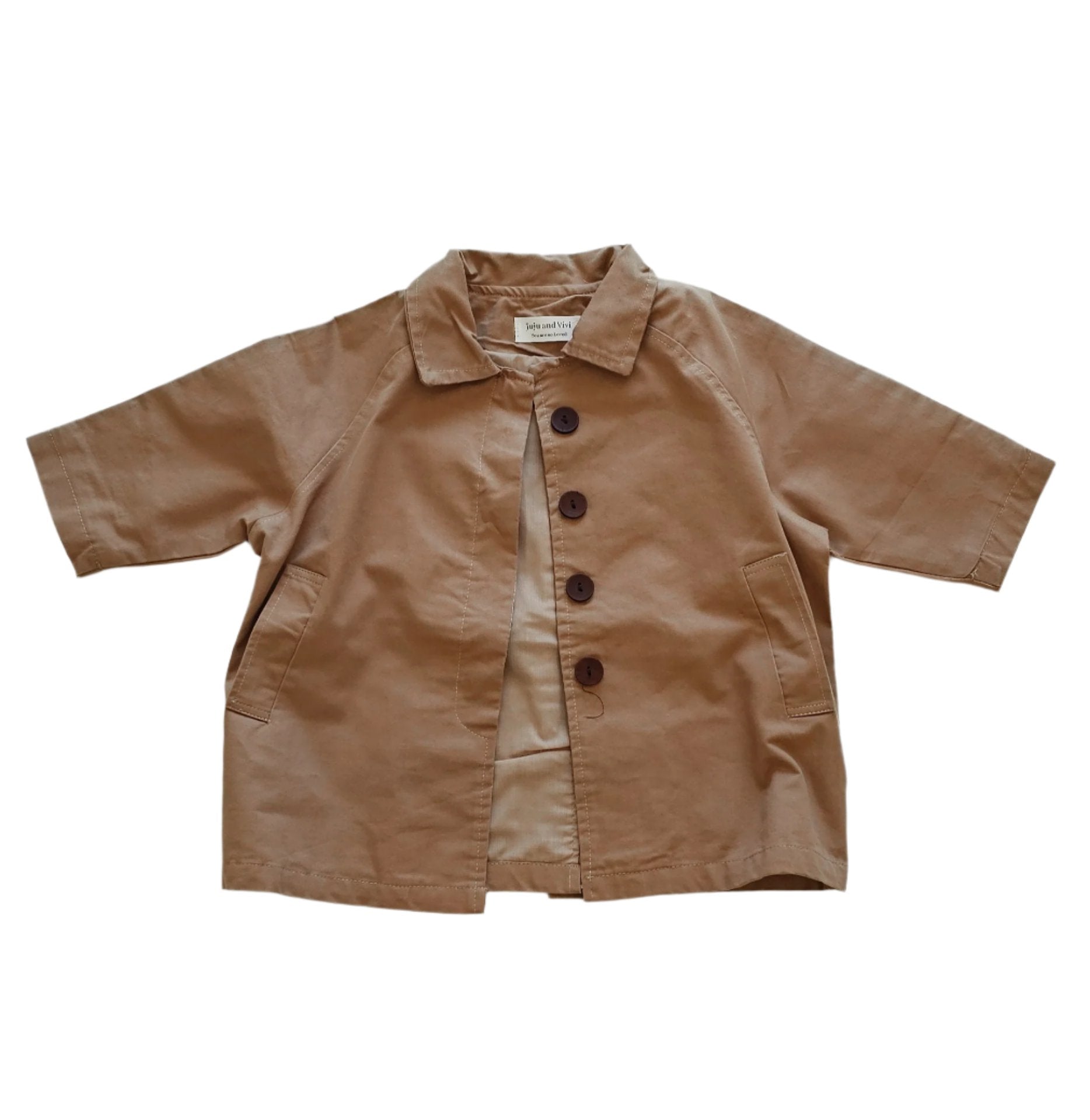 ivory trench coat 