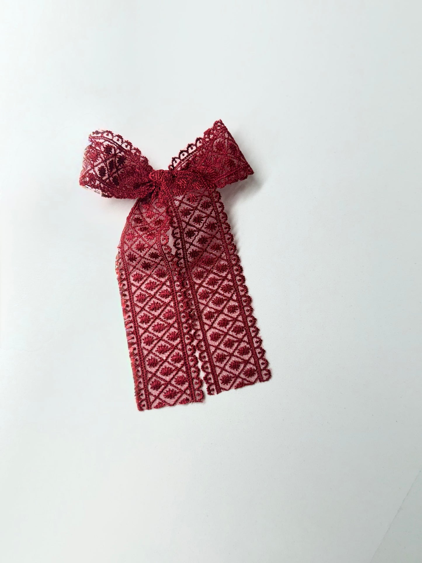 Cranberry Lace Luxe // Long Tail