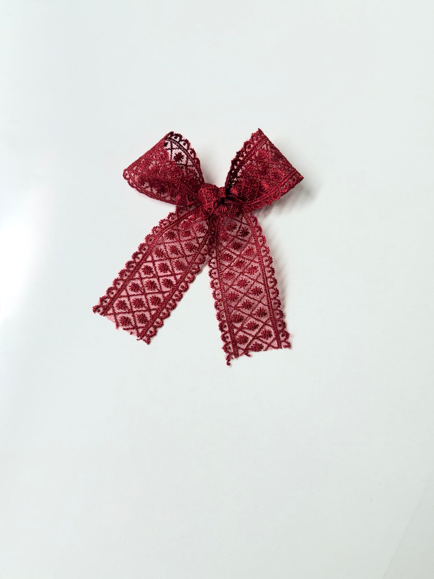 Cranberry Lace Luxe // Midi Tail