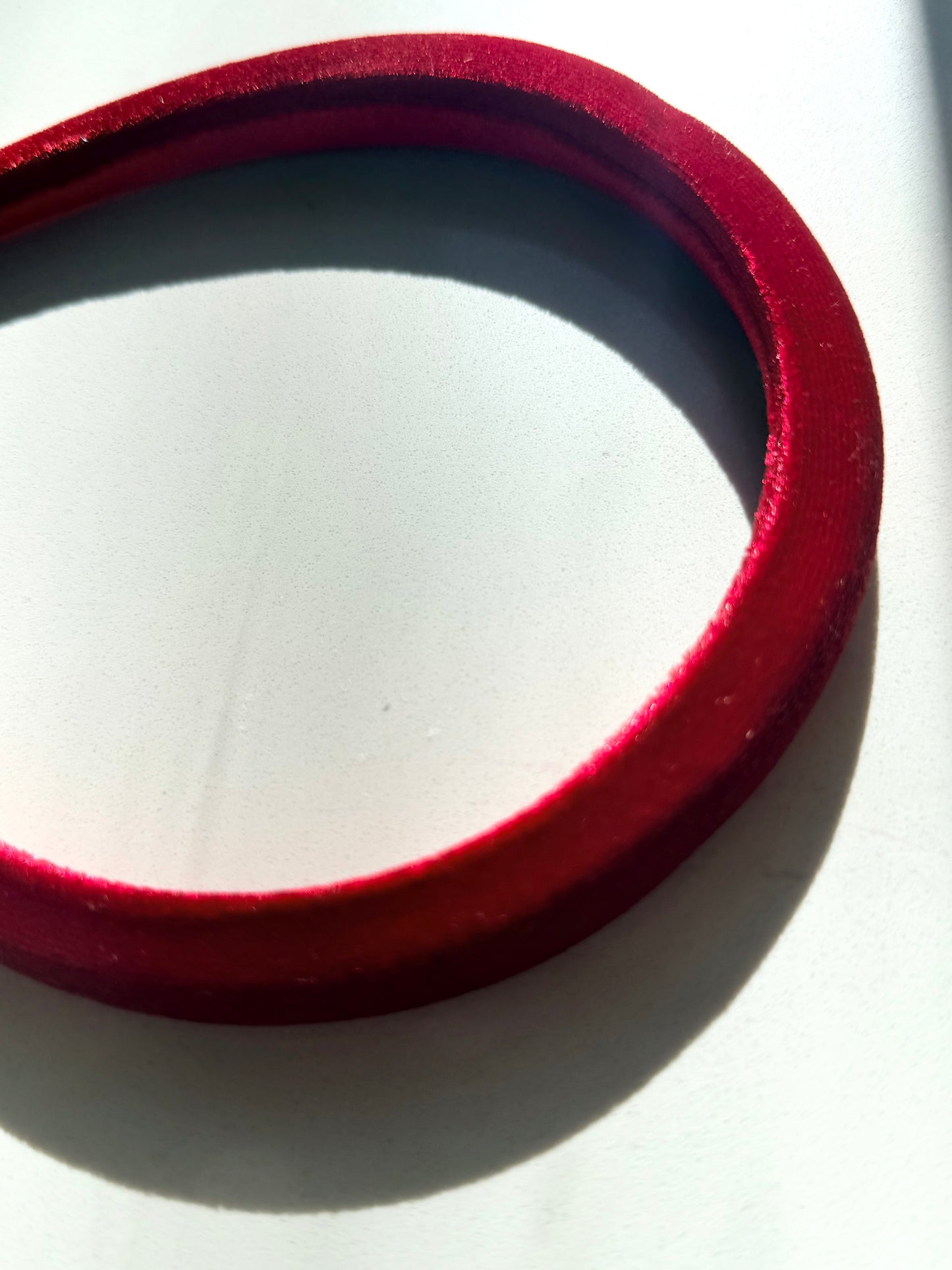 Velvet padded // Headband