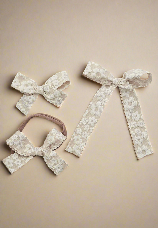 retro hair bow 